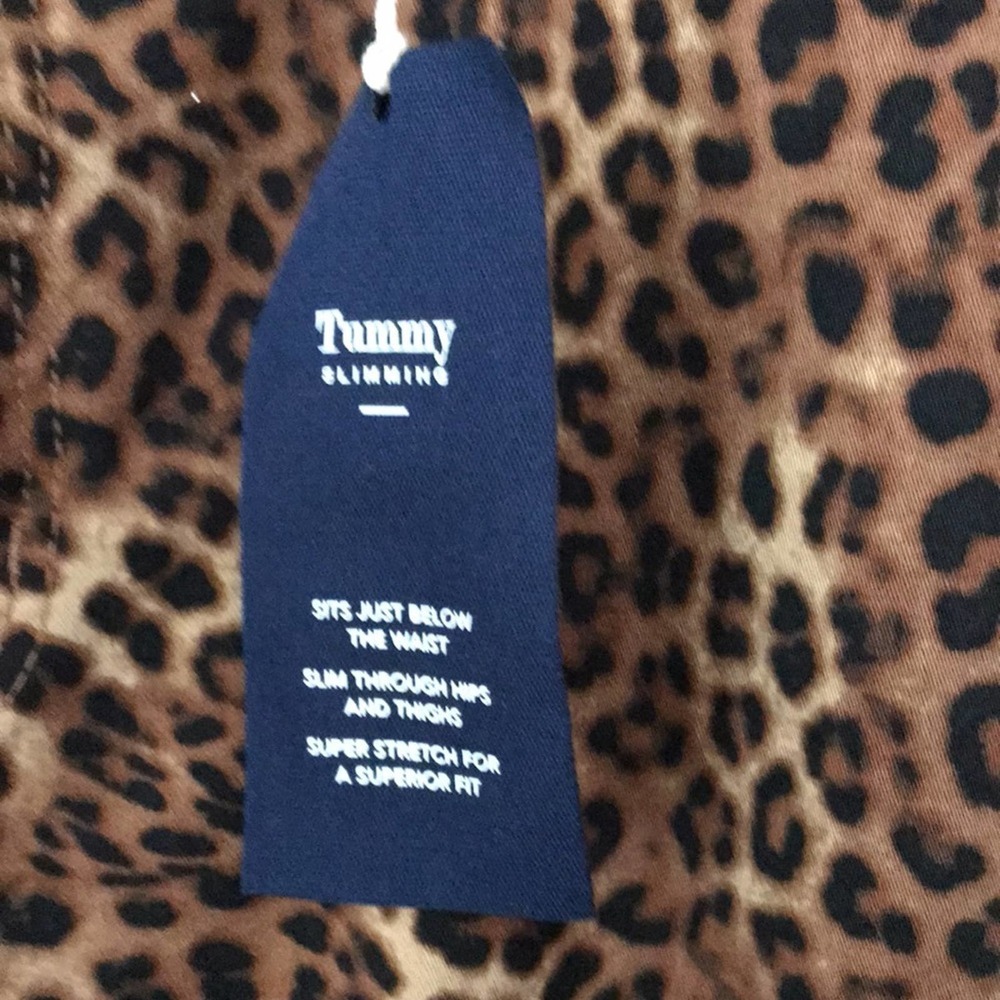 Charter Club Lexington of straight pants, neutral cmb, leopard print siz… - Picture 5 of 11